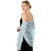 Chal de Gasa de Alta Calidad y Gama Alta para Ropa de Noche, Damas de Honor, Vestidos de Novia, Cheongsam, Bufanda de Fiesta, Doble Uso para Mujeres