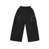 Hapd Original Retro Algodón Puro Pantalones Casuales para Hombre Pantalones Rectos Sueltos Pantalones con Bolsillos de Solapa Estéreo Pierna Ancha Pantalones Cargo Hk373