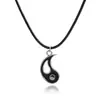 Pulsera Tejida de Aleación de Explosiones Transfronterizas Taiji Gossip Cuerda Trenzada de Mano de Venta Más Caliente Europea y Americana Infinito Carácter 8 Cuerda de Mano para Pareja Mujer