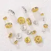 Acessórios de jóias DIY: anéis de strass, espaçadores de strass, anéis de vedação, anéis cravejados de strass, contas separadoras de pulseira, rodas para miçangas, planos e retos