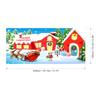 Telón de Fondo Navideño Transfronterizo 2026 Decoración Personalizada para Ambiente de Fiesta Navideña Tela Colgante Pancarta Luminosa Venta al por Mayor