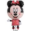 Globo de aluminio de tamaño mediano de Minnie y Mickey para decoración de fiestas de cumpleaños infantiles y bodas.