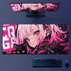 Mouse Pad Anime Gato Preto Extra Grande Meninos Almofada de Mesa para Computador Almofada de Pulso para Teclado Mouse Pad Almofada de Mesa