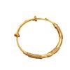 Pulsera Antigua de Arena Dorada Acacia Ratán Pulsera de Herencia para Mujer Push-pull en Vivo Pulsera de Hoja Pulsera Sólida de Estilo Chino
