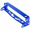 Marco de matrícula modificado para automóvil, personalidad creativa, soporte de marco de matrícula giratorio, soporte de aleación de aluminio, marco de matrícula ajustable