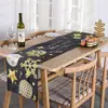 Amazon Transfronterizo Nuevo Mantel de Mesa Navideño Mantel Individual Mesa de Comedor Sala de Estar Decoración Suministros Impresión Creativa Impermeable