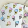 Serie de Chicas Colgante de Aleación con Forma de Corazón Colgante Material para Pulsera de Cuentas Hecha a Mano DIY, Collar, Pendientes