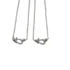 FR Colar Mini Fivela de Ferradura Fredden Novo Francês Gradiente Nicho Pulseira de Alto Padrão Elegante Luxo Leve ED