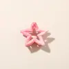 Série Europeia e Americana Transfronteiriça de Presilhas de Garra Pequenas com Gradiente Estilo Dopamina High-End Presilha de Cabelo para a Parte de Trás da Cabeça Presilha de Tubarão Acessório de Cabelo