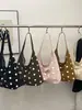 Bolso Grande de Diseño de Nicho Transfronterizo para Mujer 2026 Verano Nuevo Retro Lunares Casual Bolso de Mano Bolso de Hombro