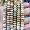 Cien Cuentas de Ábaco de Piedra Natural de 5x8 mm Rueda de Cuentas Accesorios para Pulsera Collar de Venta Caliente Transfronteriza Productos Semiacabados
