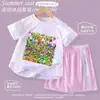 Plantas vs.. Conjunto de Verano Zombies Malla Deportiva Infantil Nueva Camiseta de Secado Rápido para Niños y Niñas Transpirable Ropa para Casa