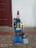 Máquina Neumática Perforadora Pequeña de Escritorio Prensa Neumática Máquina Neumática Perforadora de Una Estación Remachadora Neumática Máquina Neumática de Tapado