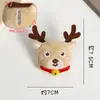 Broche Desenho Animado Fofo Enfeite de Pelúcia Papai Noel Árvore de Natal Rena Acessórios DIY Acessórios Doces de Natal