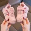 Nuevos Zapatos Deportivos de Otoño e Invierno para Niños, Cuero Impermeable, Niños y Niñas, Forrados de Felpa, Cálidos, Zapatillas de Correr Modernas para Niños Pequeños y Medianos