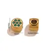 Acessórios de Joias de Aço Inoxidável com Contas Pingente de Flor com Diamante Banhado a 18K Acessórios de Contas Espaçadoras Joias para Pulseira DIY