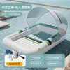 Nuevo producto transfronterizo: Hamaca Inflable con Red, Flotador Plegable de Doble Uso con Respaldo, Sillón Flotante para Jugar en el Agua, Sofá Cama Flotante