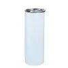 Caneca Plana de Encaixe Apertado de 20oz Edição Especial Amazon para Aço Inoxidável 304 Sublimação Dupla Isolamento a Vácuo Caneca de Viagem