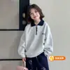 Sudadera para Niñas Otoño 2026 Nueva Elegante Ropa Infantil Moda para Niñas Ropa de Otoño Moda Infantil Prendas Superiores Ropa Infantil Mayoreo