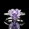 Acessórios, Joias, Conjuntos de Joias, Brincos de Diamante de Alto Carbono em Forma de Coração, Colares, Anéis, Produtos Atacado de Moda Feminina de Alta Qualidade Transfronteiriços