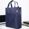 Bolsa de Estudo Grossa Nova para Atacado Transfronteiriço Bolsa Grande para Informações Bolsa de Mão Impermeável Bolsa para Documentos de Tecido Oxford