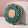 Espejo Cosmético, Espejo Pequeño, Espejo Plegable Mini Portátil de Doble Cara, Espejo Giratorio Redondo de Plástico para Estudiante