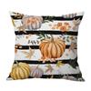 Funda de almohada de lino para sofá, dormitorio, serie del Festival de la Cosecha de Otoño, venta transfronteriza, con estampado de una sola cara