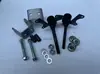 Acessórios para Carrinho de Rolimã de Alumínio de Quatro Rodas, Veículo de Praia, Pivô de Direção, Eixo Frontal de Direção, Espessura 12mm/10mm