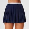 Falda Deportiva Corta Transfronteriza para Mujer, Falda Plisada con Diseño Anti-Exposición, Adecuada para Correr, Fitness, Tenis, Bádminton, Estilo Delgado de Verano