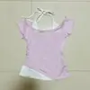 Novedad de verano moda transfronteriza europea y americana patchwork estampado patrón gótico tops para mujer camisetas directo de fábrica
