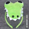 Adorables Accesorios de Actuación para Niños para el Día del Niño: Diademas de Tigre y Cabeza de Vaca, Diademas de Animales 3D de Dibujos Animados