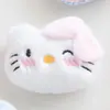 Broche de Peluche de Dibujos Animados Muñeca de Gato Linda Accesorios para Muñecas Colgante de Bolsita Corazón de Durazno Pines DIY Accesorios Accesorios