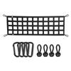 Rede de Carga para Tampa Traseira de Caminhonete Full-Size Resistente 60"x18" Rede para Tampa Traseira de Caminhonete Mais Vendida na Amazon