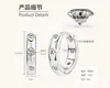 Comercio Exterior Al por Mayor Pendientes Personalizados para Hombre y Mujer Plata de Ley S925 Color D Pendientes de Moissanita Diseño Geométrico Estilo Elegante y Sencillo