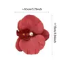 Horquilla Rosa Dulce Flor Phalaenopsis Pinza para el Cabello Pinza para la Cabeza Flor Flor Artificial Adorno para el Cabello Pinza Lateral Horquilla de Orquídea Accesorios para el Cabello