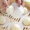 Papel antiadherente para envolver Papel para vaporera Papel de aceite para hornear Papel base Papel para bollos al vapor de dibujos animados Papel cuadrado para snacks Papel para pan Resistente a altas temperaturas