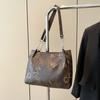 Moda Nueva Primavera 2024 Bolso Estampado Bolso de Mujer Bolso de Hombro Texturizado Elegante Retro Europeo y Americano Bolso Portátil de Axila