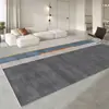 Tapete de Chão para Sofá Lavável de Alta Qualidade na Cor Creme, Tapete Antiderrapante para Janela de Canto, Carpete de Quarto ao Lado da Cama, Tapete de Mesa de Centro Leve e Luxuoso, Carpete de Sala de Estar