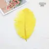 Punto 20-25cm color pluma de avestruz pluma de avestruz flor de arreglo DIY pluma