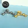 Brincos Planos de Titânio F136 Novos da Amazon para Venda Internacional, Modernos e Versáteis, 16g, Piercings de Hélice, Piercings Labiais, Unissex, Disponíveis Agora