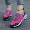 Zapatos Deportivos para Correr con Amortiguación de Aire Otoño 2025 Nuevos para Mujer, Aumentadores de Altura, Suela Suave, Amortiguadores, Deportivos Versátiles, Suela Gruesa, Zapatos Casuales para Mujer, Transfronterizos