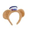 Celebridade da Internet Nova Boneca Urso Duffy Faixa de Cabelo Bonita Chapéu de Marinheiro Azul Marinho Cartão Fotográfico de Parque de Diversões Faixa de Cabelo Acessórios de Cabelo