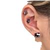 Halloween Edição Limitada Doce Série Cool Dark Agulha de Aço Titânio Unha para Osso da Orelha Halloween Unha para Orelha Piercing na Orelha Unha Coclear