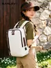 Mochila casual de viaje alemana para niñas de secundaria y preparatoria, mochila grande de alta capacidad para niños que reduce la carga y protege la columna vertebral para estudiantes universitarios