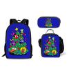 Jogos ao redor da mochila Rainbow Friends bolsa de gelo Rainbow Friends estampada bolsa de refeição estojo conjunto