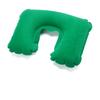 Almohada inflable de flocado PCV para viajes, para dormir, en forma de U, para perseguir, portátil, plegable, para el almuerzo, para aviones de aviación.