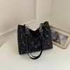 Bolso de moda coreano de moda para mujer, nuevo modelo otoño 2026, bolso de hombro casual de gran capacidad, elegante bolso tote para commuting