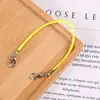 Color Corea del Sur Cuerda de Cera Pulsera Corta Hebilla de Doble Cabeza Accesorios DIY Modelo Mini de Simulación Colgante de Mochila Escolar Cuerda para Taza de Agua