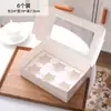 Vasos de Papel para Cupcakes, Moldes para Cupcakes Resistentes a Altas Temperaturas, Charolas Pequeñas de Papel, Cajas de Empaque para Muffins Horneables en Horno