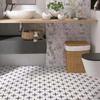 Azulejo pequeño 300x300 simple fresco azulejo balcón patio baño baño azulejo de piso antideslizante Nórdico celebridad de internet